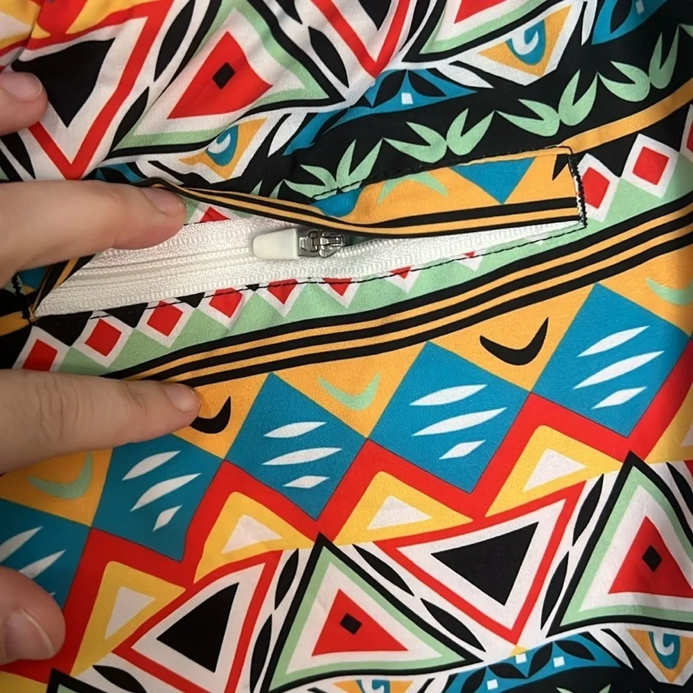 Maamgic Print Swim Trunks Size Medium